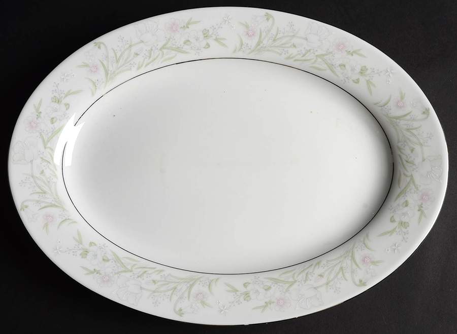 CCN5 (CHINA) 13" Oval Serving Platter by Crescent (China)-1