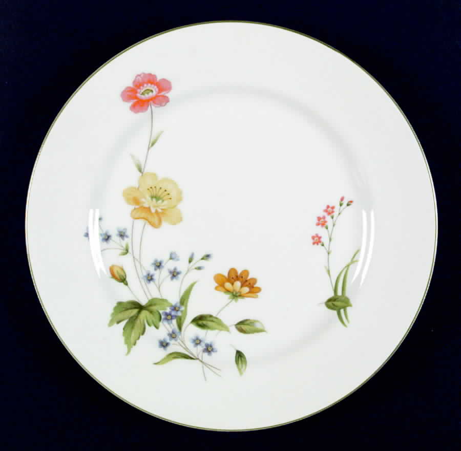 April Flowers Dinner Plate by Castle Court-1