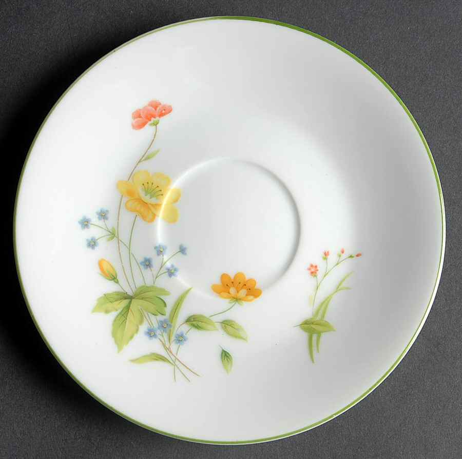 April Flowers Saucer by Castle Court-1