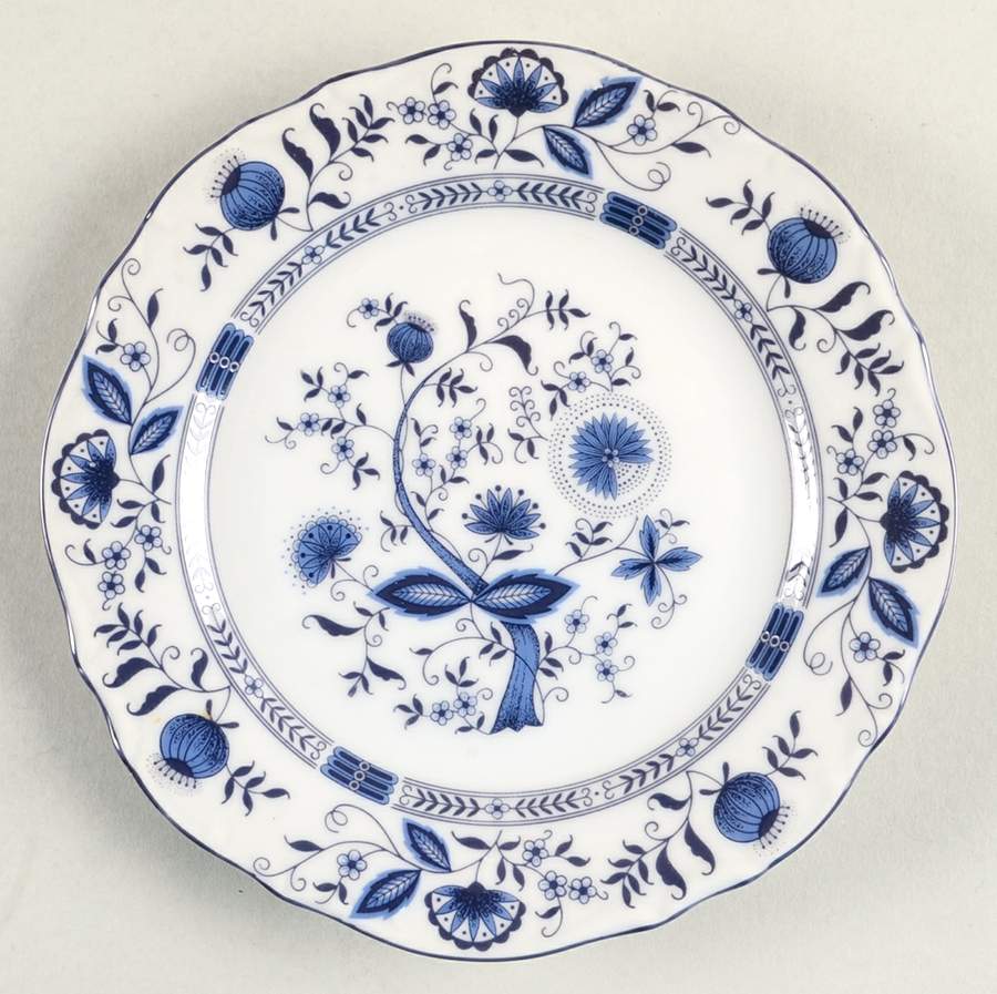 Blue Onion Bread & Butter Plate by Castle Court-1