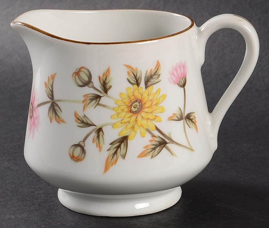 Chrysanthemum Creamer by Castle Court-1