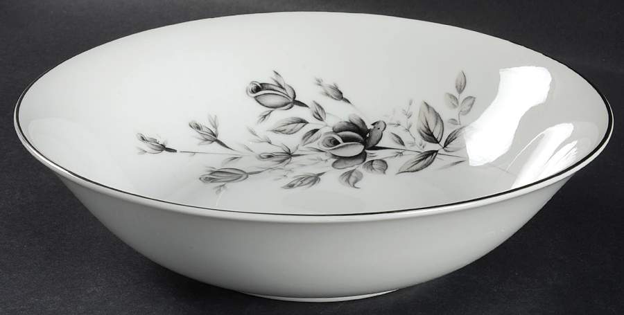 Concerto Rose 9" Round Vegetable Bowl by Castle Court-1