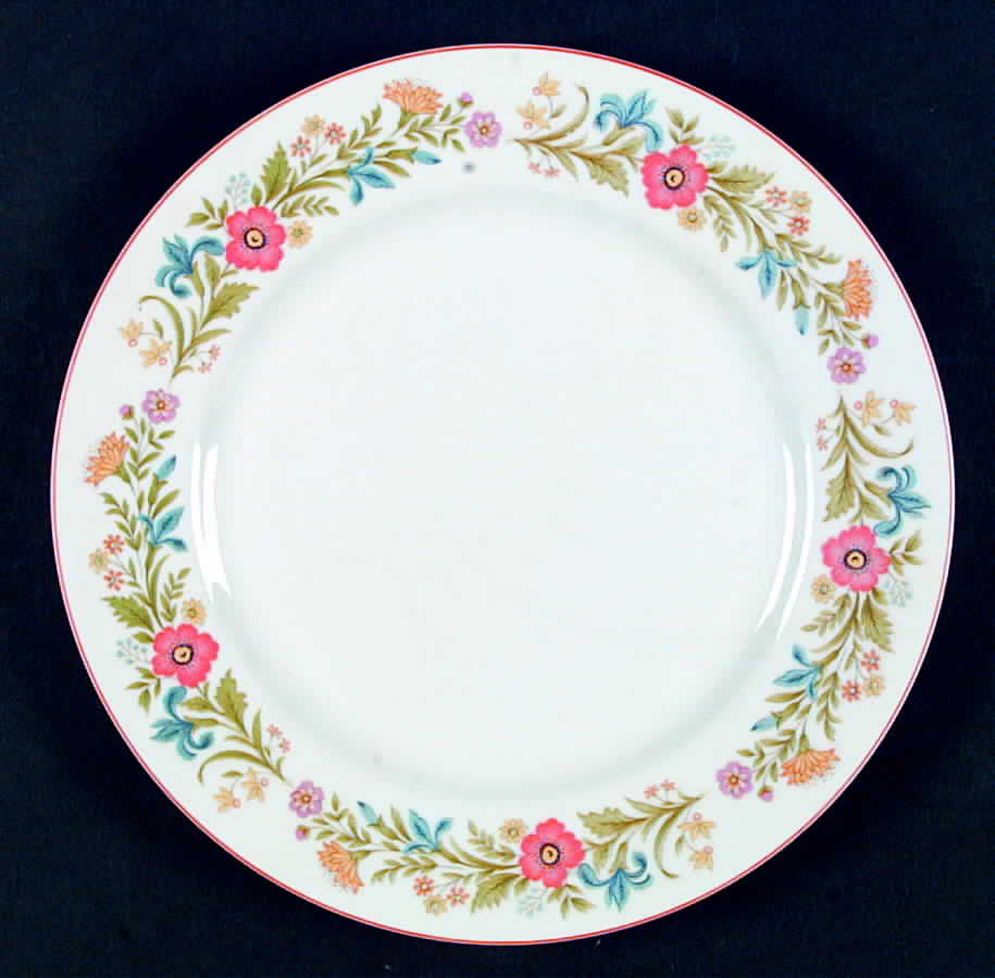 Flower Garden Dinner Plate by Castle Court-1