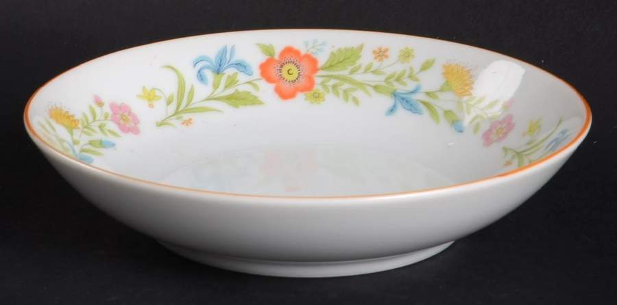 Flower Garden Fruit/Dessert (Sauce) Bowl by Castle Court-1