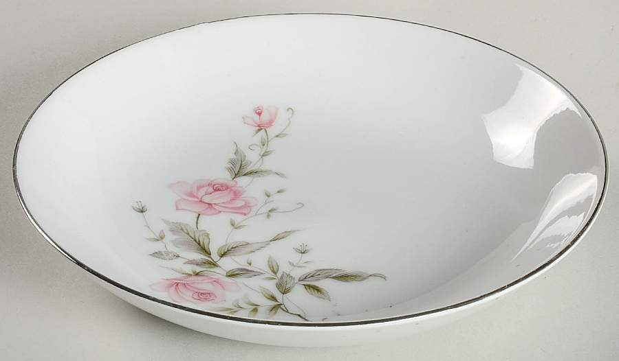 Rose Bouquet Coupe Soup Bowl by Castle Court-1