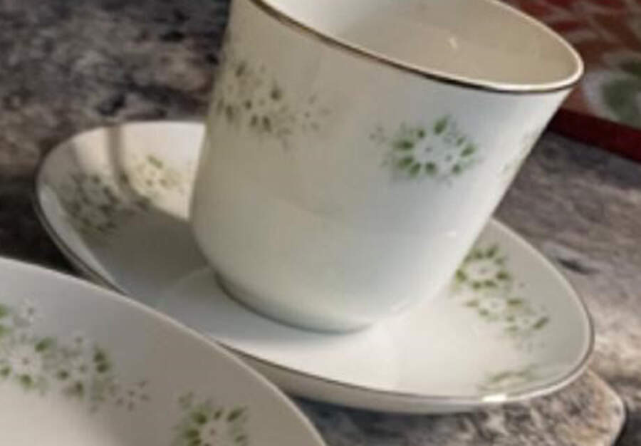 Vanessa Flat Cup & Saucer Set by Castle Court-1