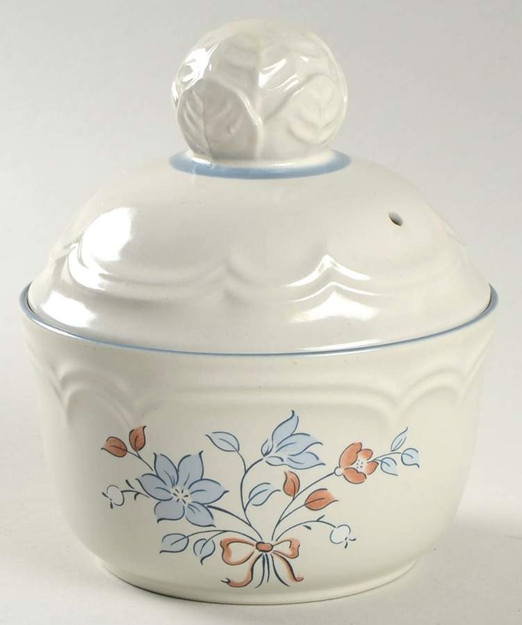 Bluet Sugar Bowl & Lid by Cordella-1