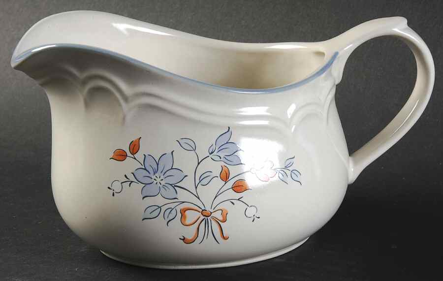 Bluet Round Gravy Boat by Cordella-1