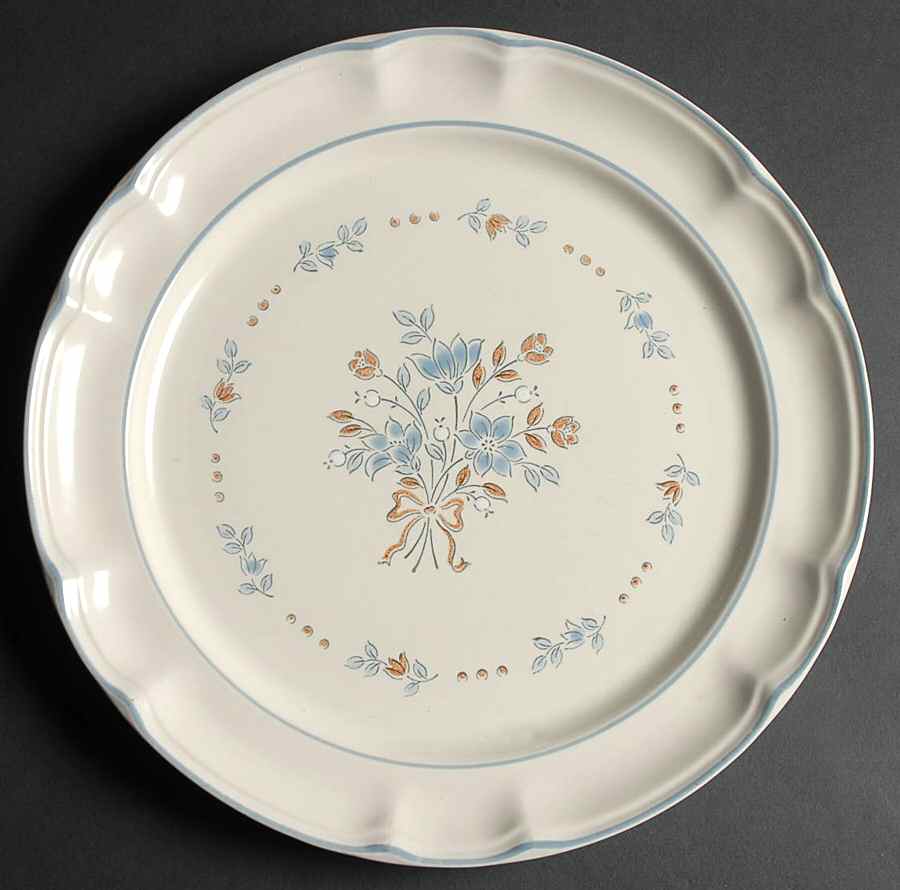 Bluet 12" Chop Plate (Round Platter) by Cordella-1