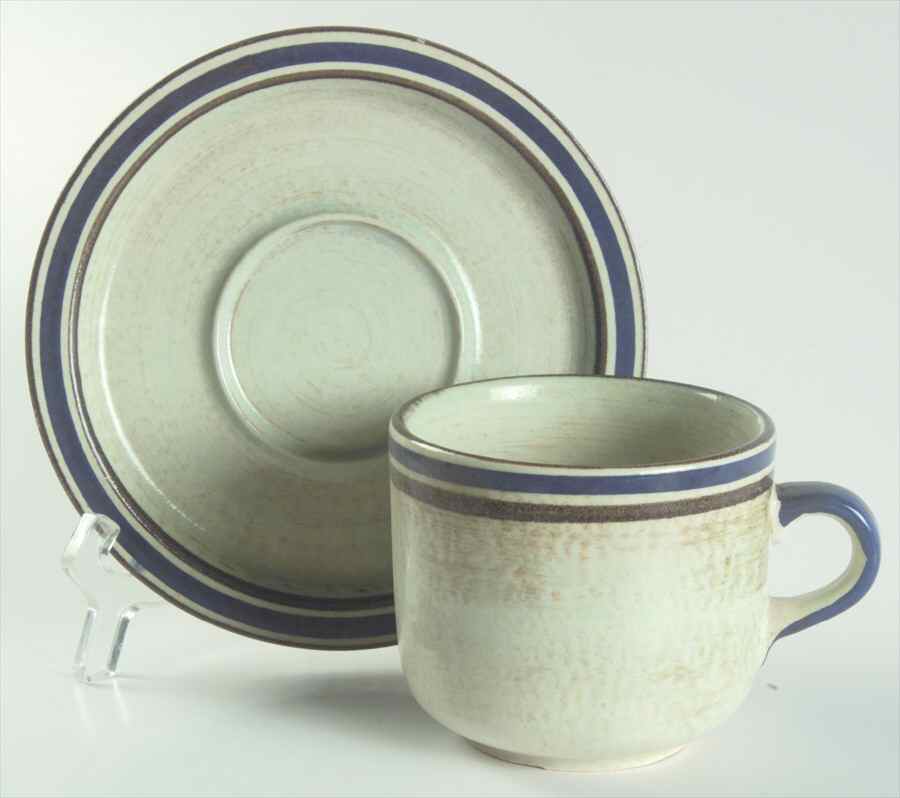 CEA1 Flat Cup & Saucer Set by Ceramano-1