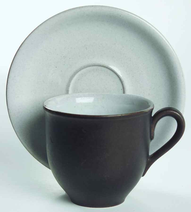CEA5 Flat Cup & Saucer Set by Ceramano-1