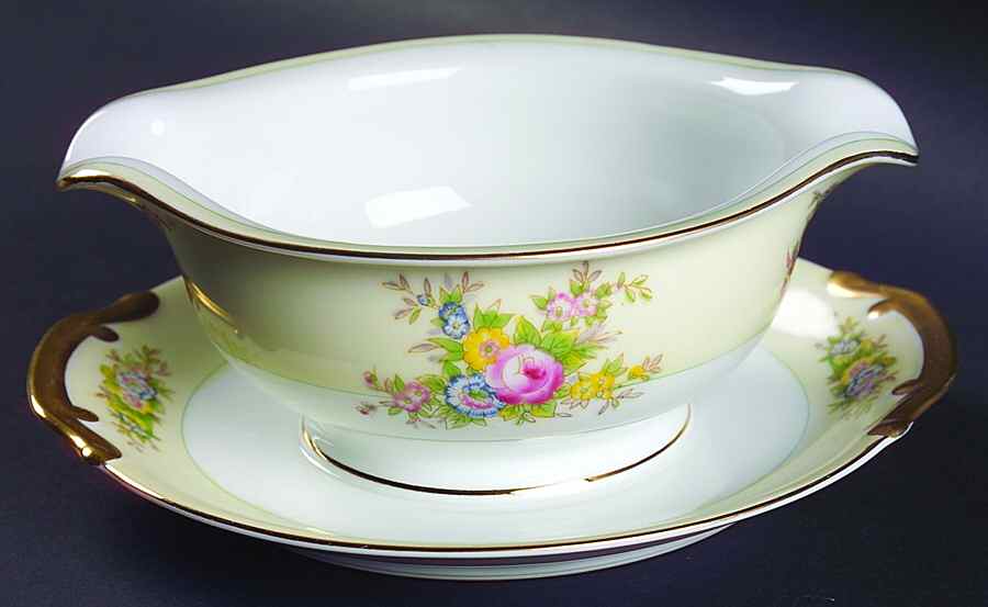 CEB21 Gravy Boat with Attached Underplate by Celebrate-1