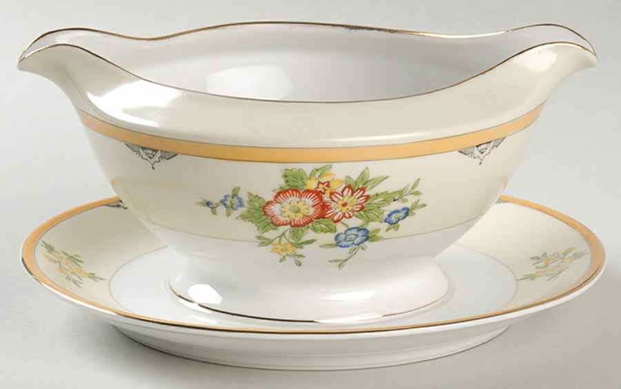 CEB24 Gravy Boat with Attached Underplate by Celebrate-1