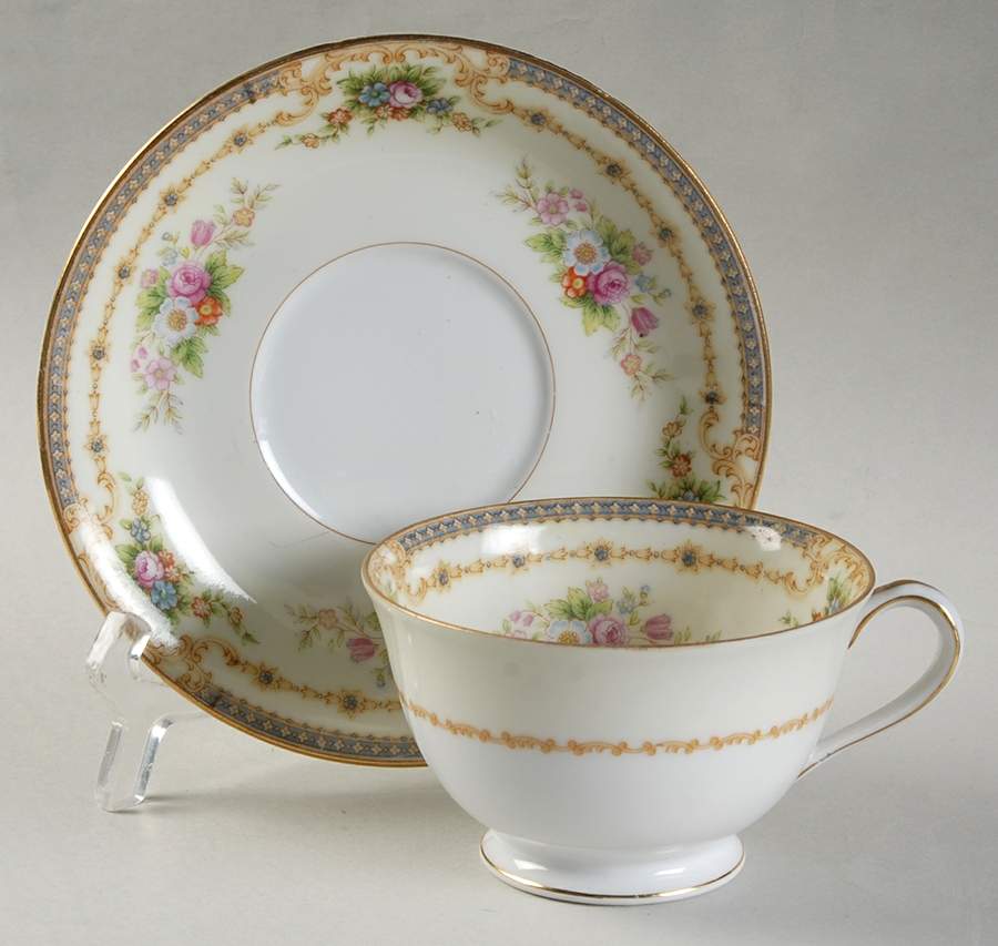 CEB27 Footed Cup & Saucer Set by Celebrate-1
