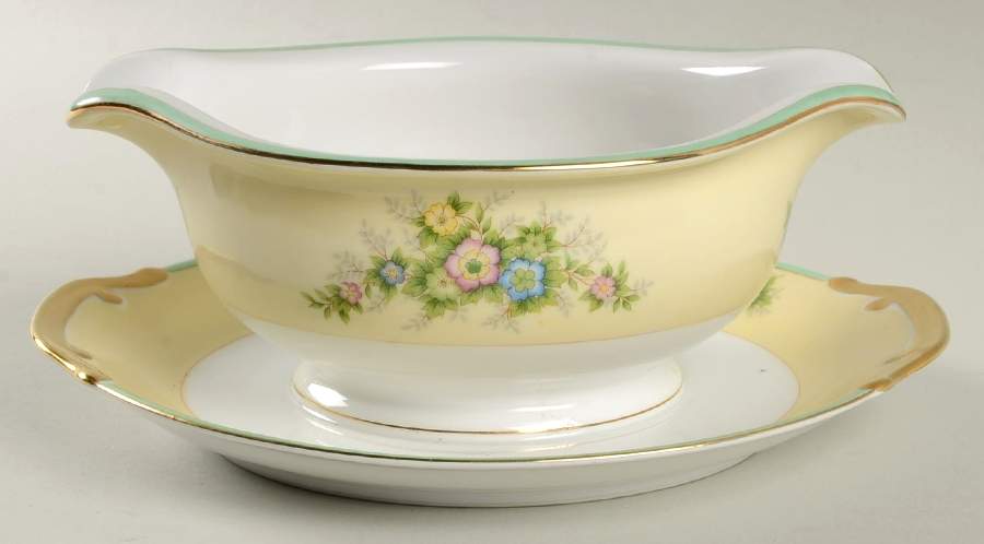 CEB33 Gravy Boat with Attached Underplate by Celebrate-1