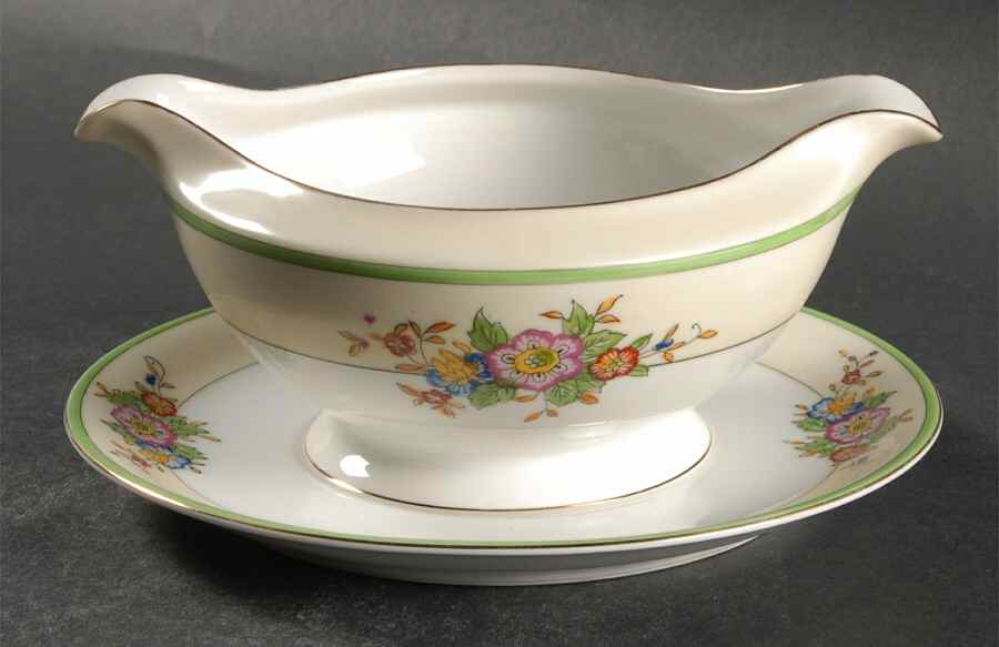 CEB36 Gravy Boat with Attached Underplate by Celebrate-1