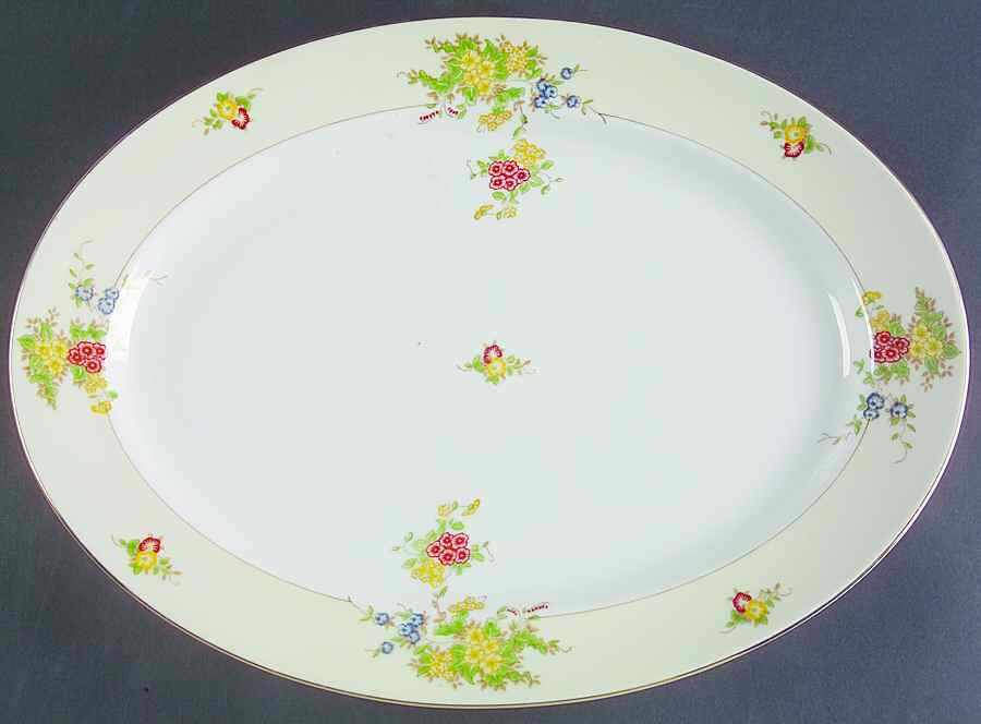 CEB6 16" Oval Serving Platter by Celebrate-1