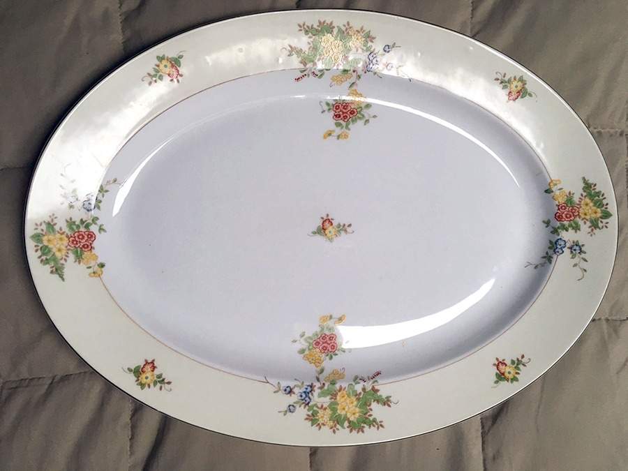 CEB6 14" Oval Serving Platter by Celebrate-1