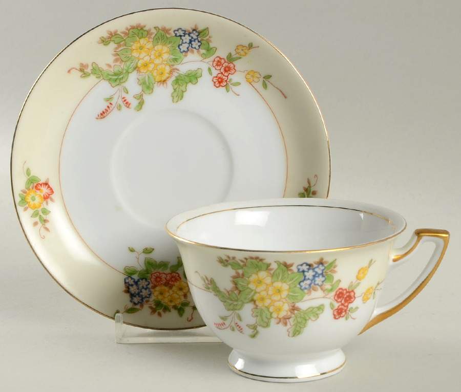 CEB6 Footed Cup & Saucer Set by Celebrate-1