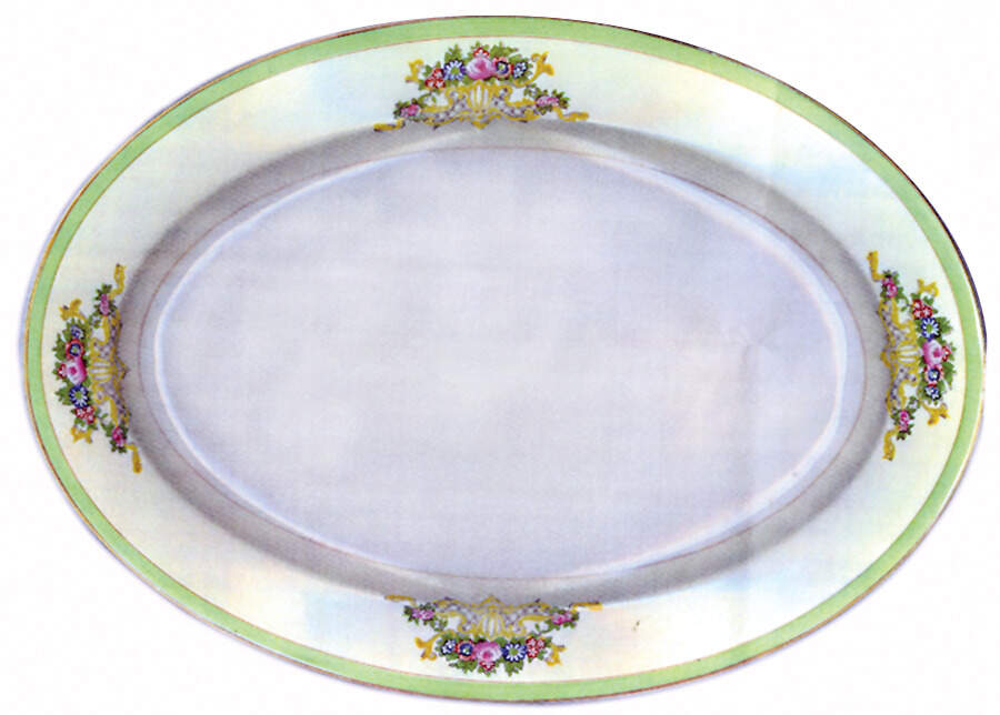 CEB8 16" Oval Serving Platter by Celebrate-1