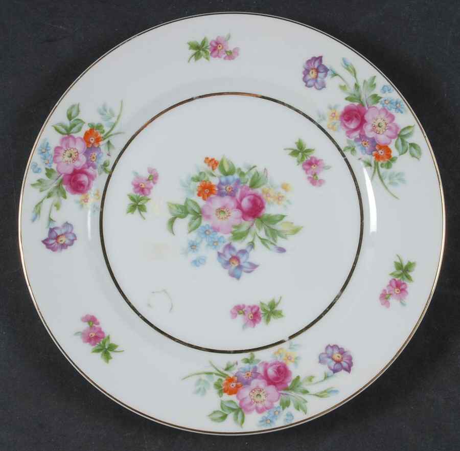 Flora Salad Plate by Celebrate-1