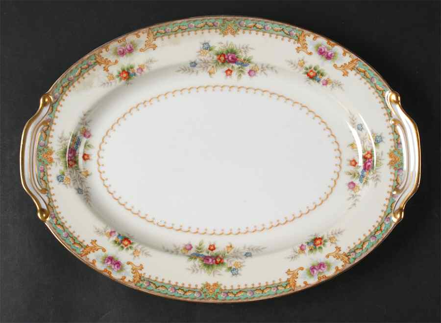 Linda 12" Oval Serving Platter by Celebrate-1