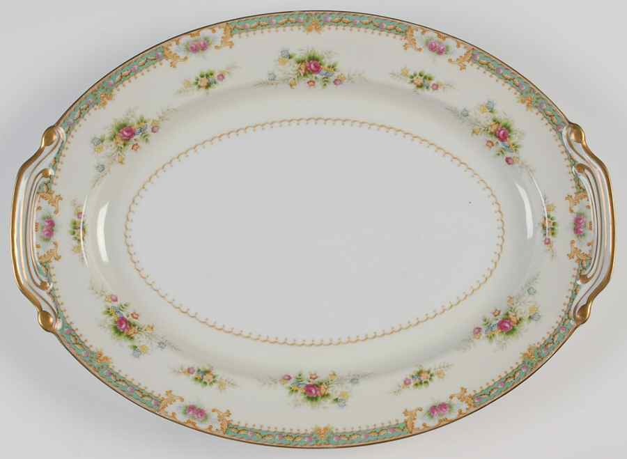 Linda 16" Oval Serving Platter by Celebrate-1
