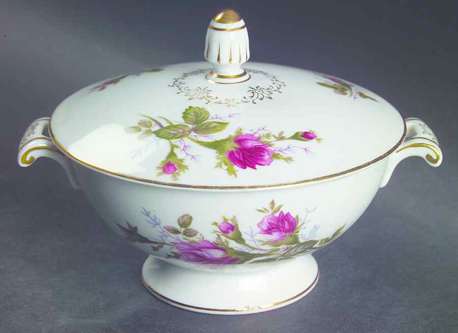 Moss Rose Sugar Bowl & Lid by Celebrate-1