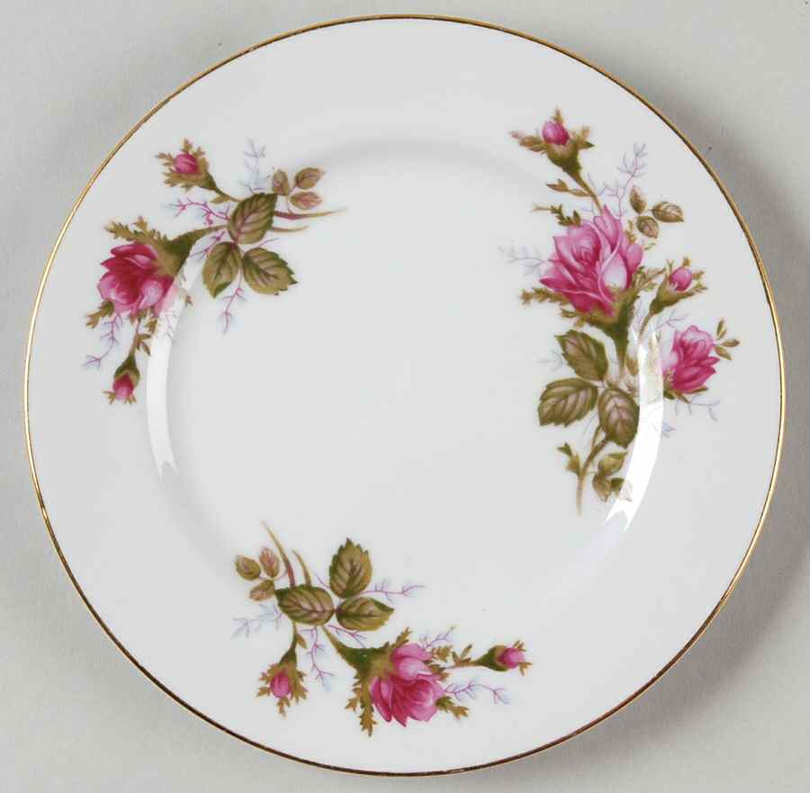 Moss Rose Bread & Butter Plate by Celebrate-1
