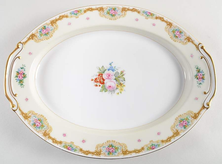 Regalia 16" Oval Serving Platter by Celebrate-1