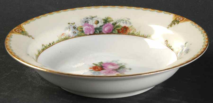 Vivienne Rim Fruit/Dessert (Sauce) Bowl by Celebrate-1