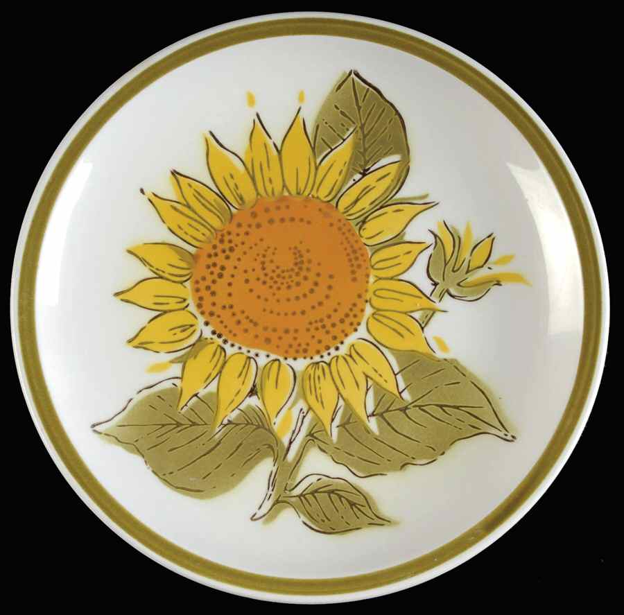 Sunshine Salad Plate by Ceramic Guild-1