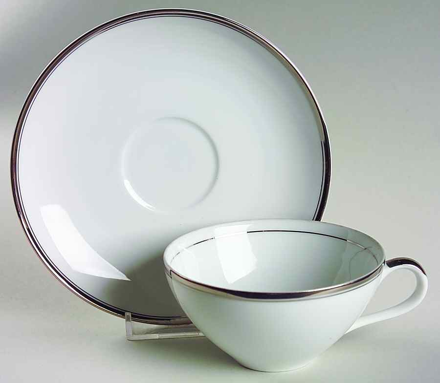 Anniversary Flat Cup & Saucer Set by Celebrity-1