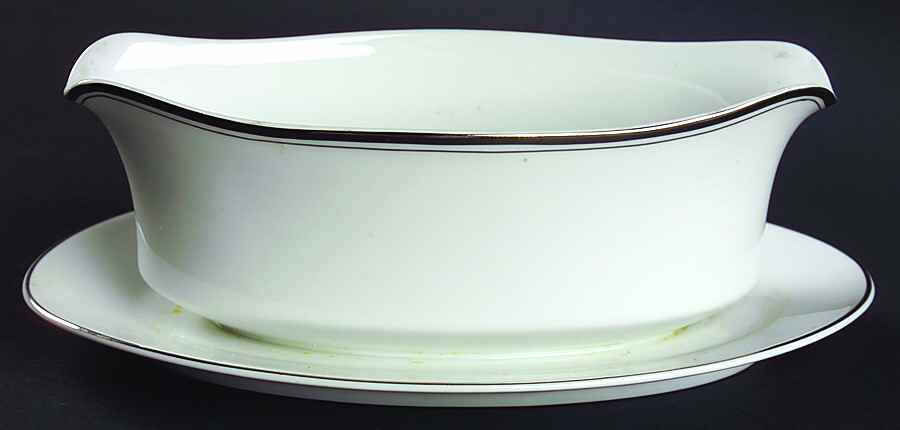 Anniversary Gravy Boat with Attached Underplate by Celebrity-1