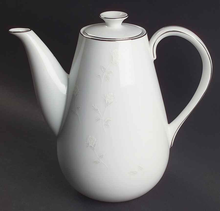 Bridal Rose Coffee Pot & Lid by Celebrity-1