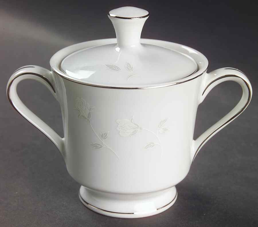 Bridal Rose Sugar Bowl & Lid by Celebrity-1
