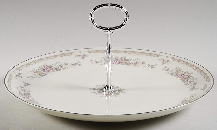 Elizabeth Round Serving Plate with Handle (CH) HC by Celebrity-1