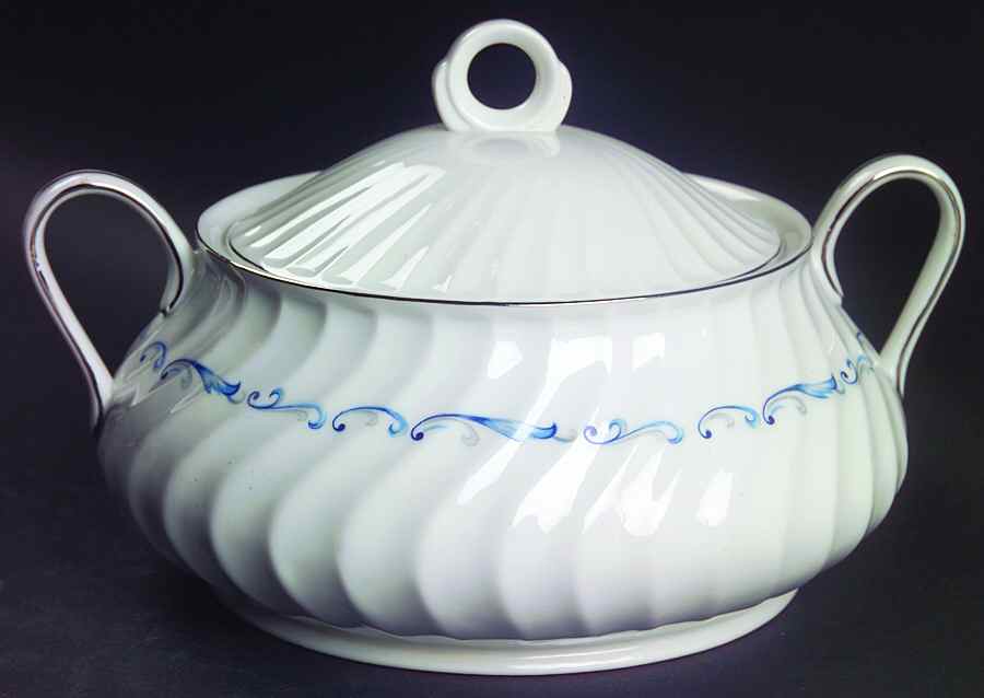 Evening Tide Round Covered Vegetable by Celebrity-1