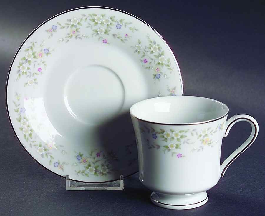 Heather Footed Cup & Saucer Set by Celebrity-1