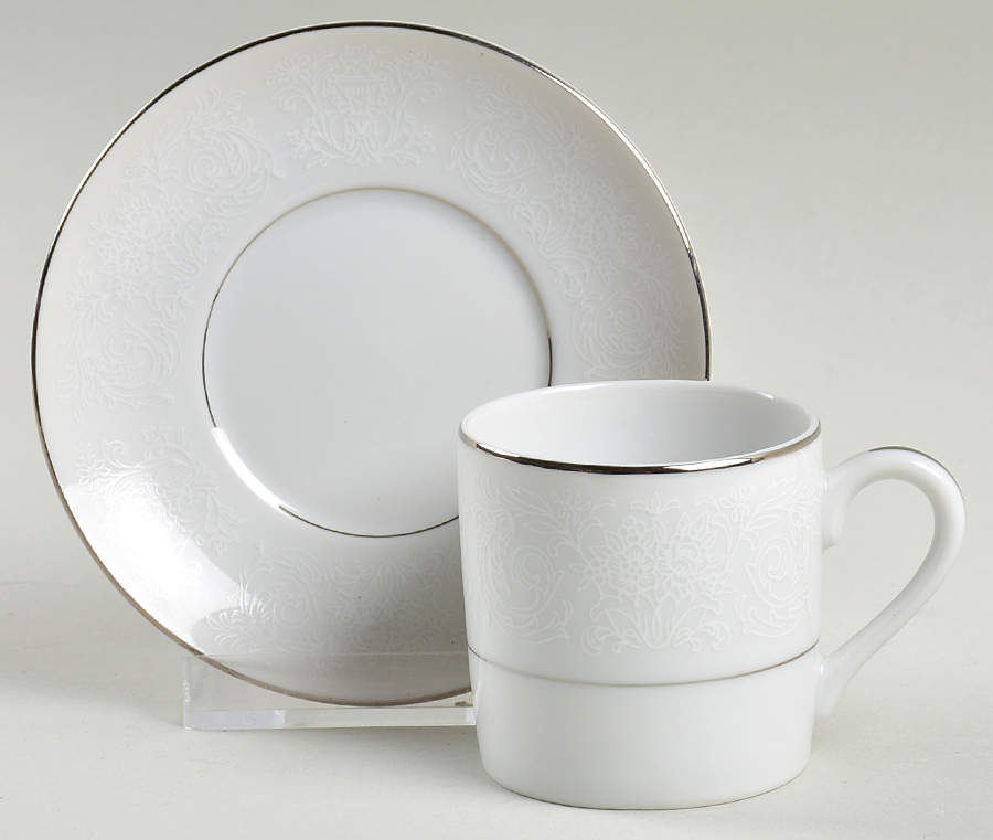 Mystique Flat Demitasse Cup & Saucer Set by Celebrity-1