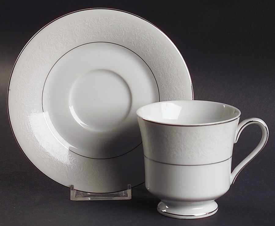 Mystique Footed Cup & Saucer Set by Celebrity-1