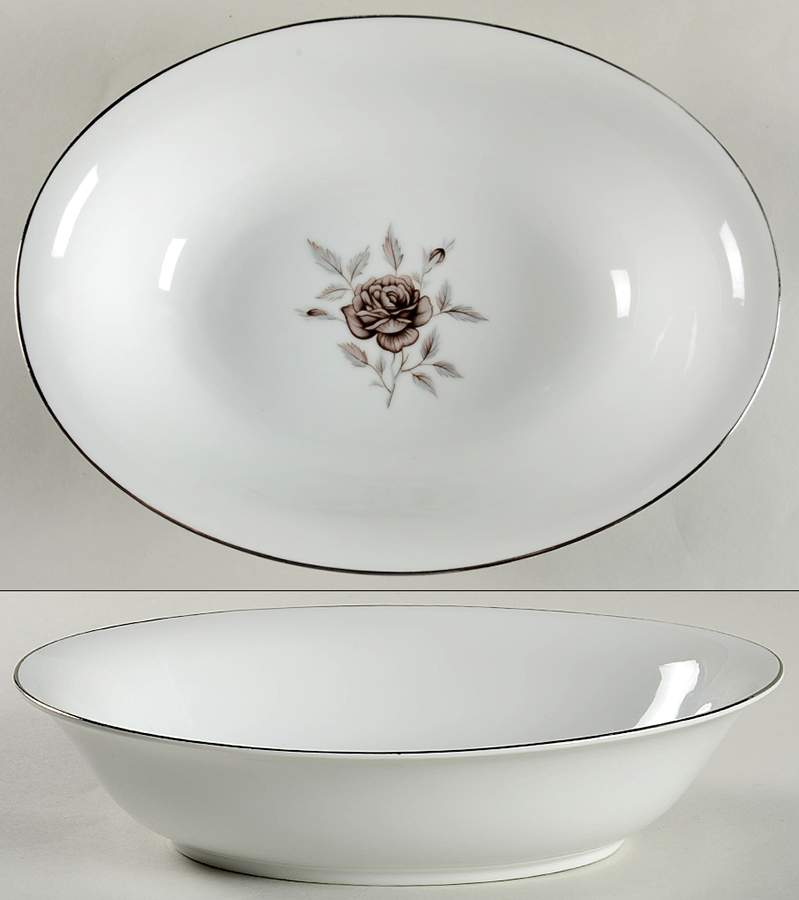 Nocturne 10" Oval Vegetable Bowl by Celebrity-1