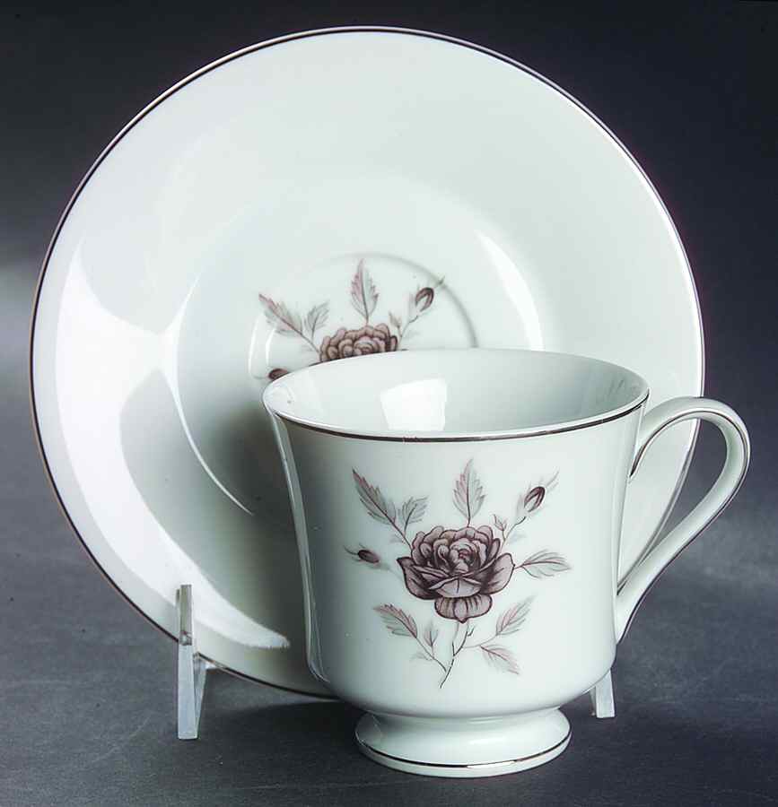 Nocturne Footed Cup & Saucer Set by Celebrity-1