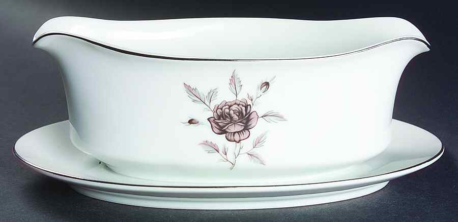 Nocturne Gravy Boat with Attached Underplate by Celebrity-1