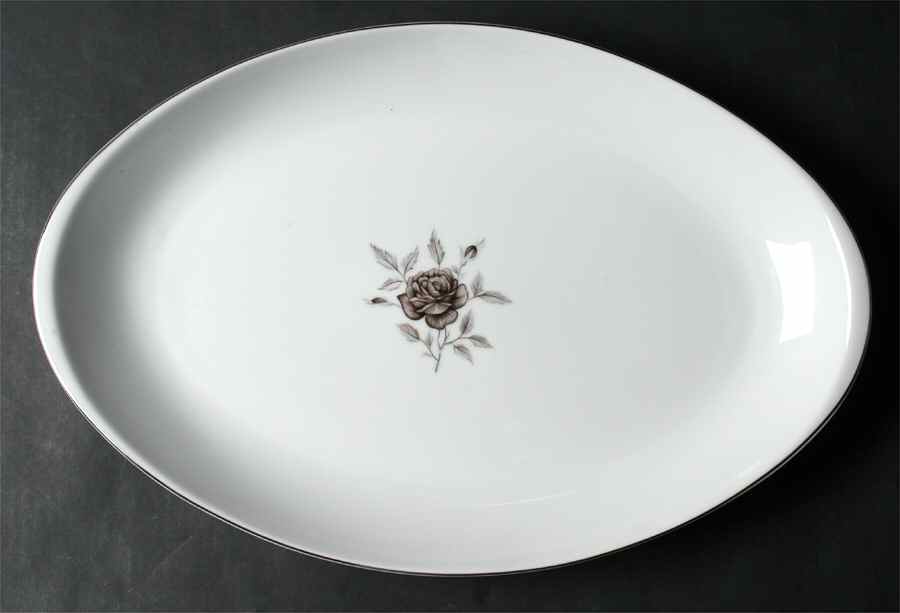 Nocturne 16" Oval Serving Platter by Celebrity-1