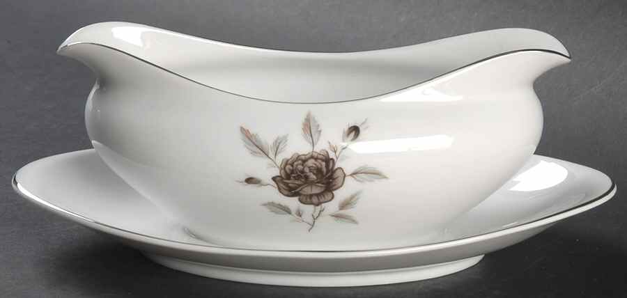 Nocturne Gravy Boat with Attached Underplate by Celebrity-1