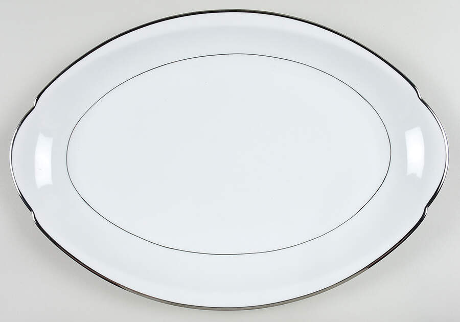 Wedding Band 16" Oval Serving Platter by Celebrity-1