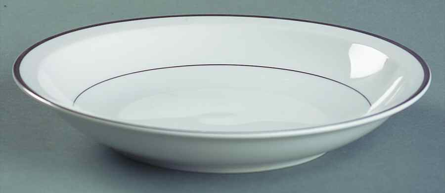 Wedding Band Rim Soup Bowl by Celebrity-1