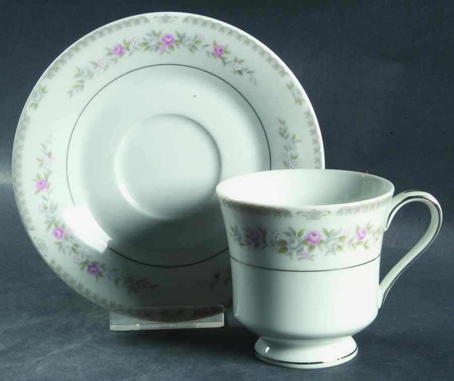 Wellington Footed Cup & Saucer Set by Celebrity-1