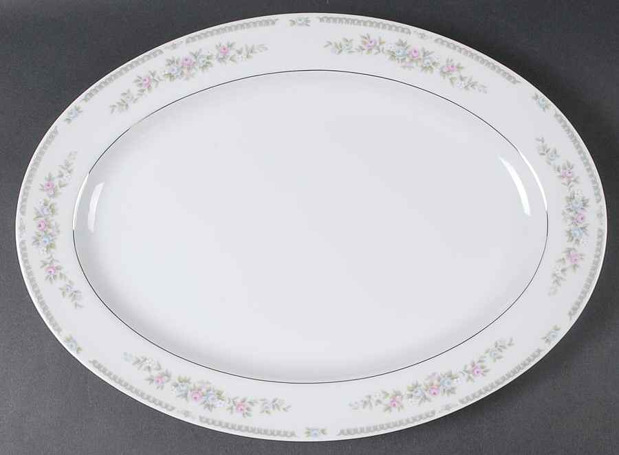 Wellington 16" Oval Serving Platter by Celebrity-1